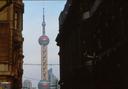 Another view of the Oriental Pearl Tower.